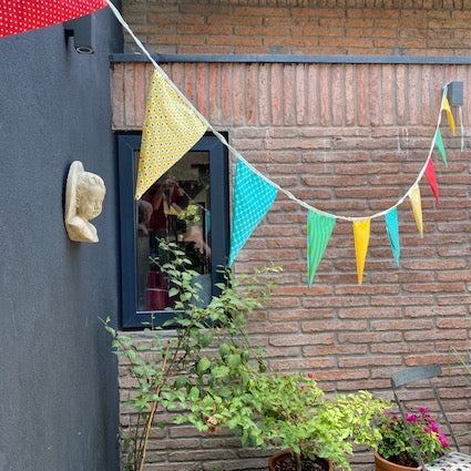 Banderín de género terraza
