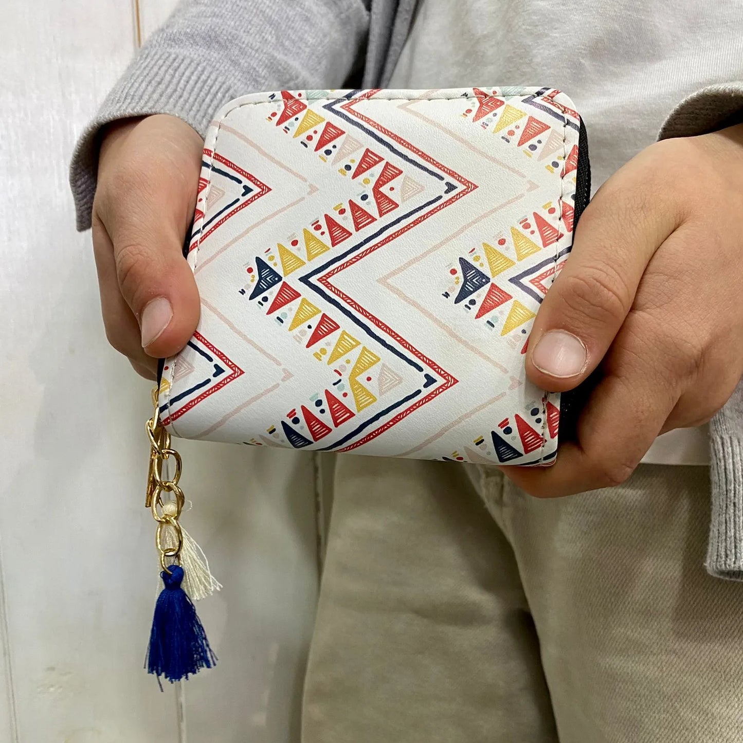 Billetera S zigzag