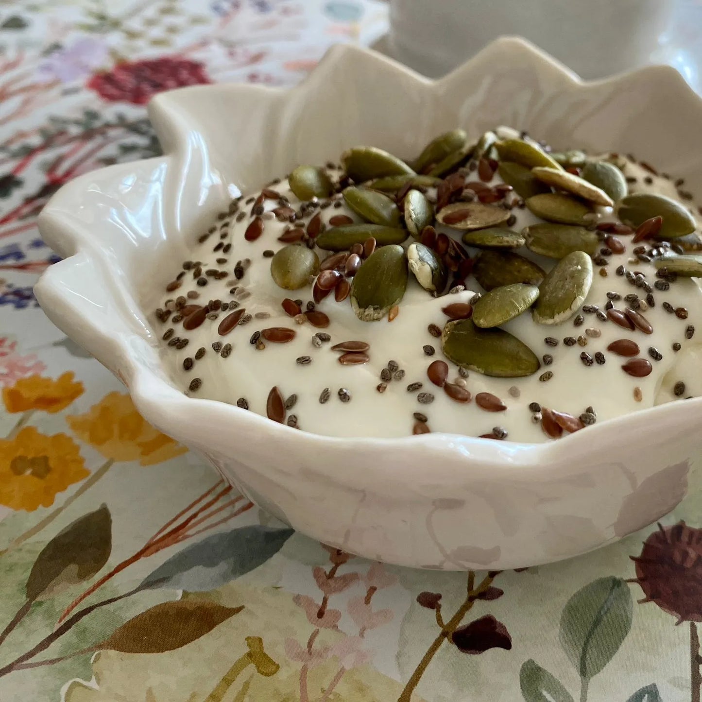 Bowl S flor relieve