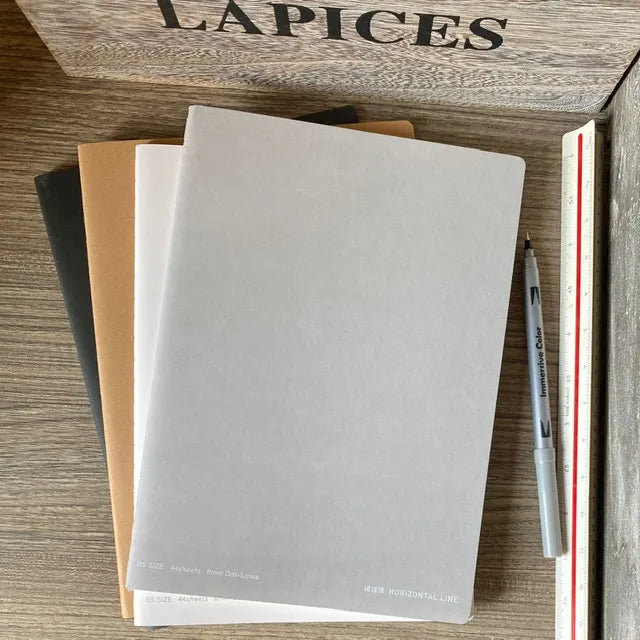 Cuaderno grande tapa blanda neutro