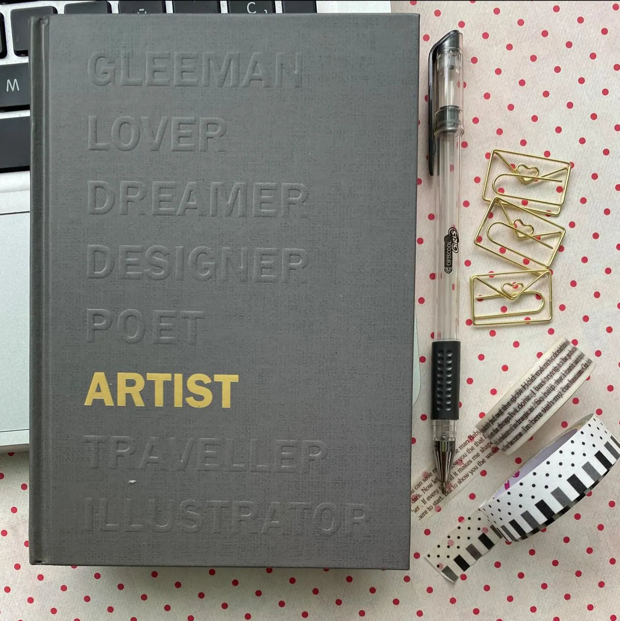 Libreta tapa dura profesiones artist