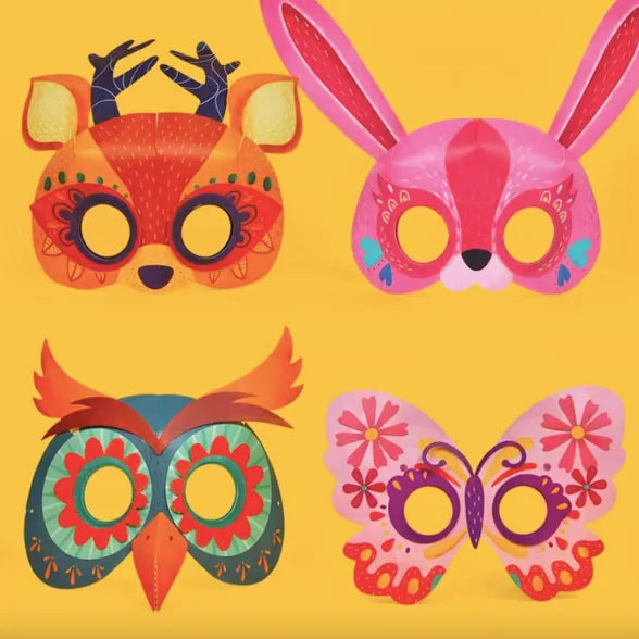 Máscaras animales para armar