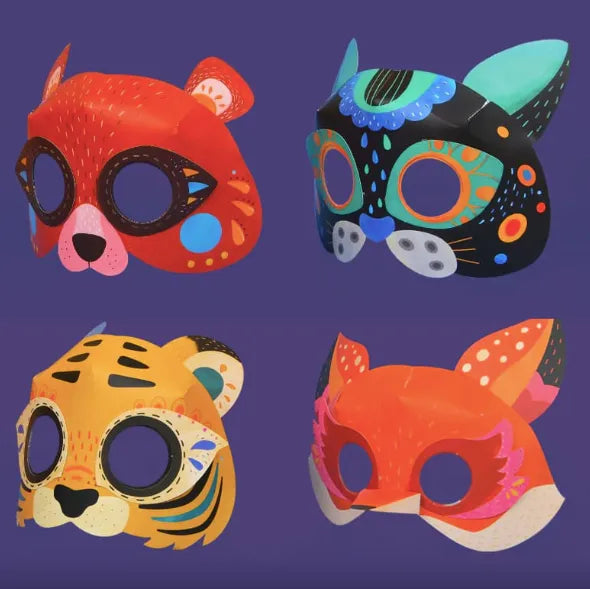 Máscaras animales para armar
