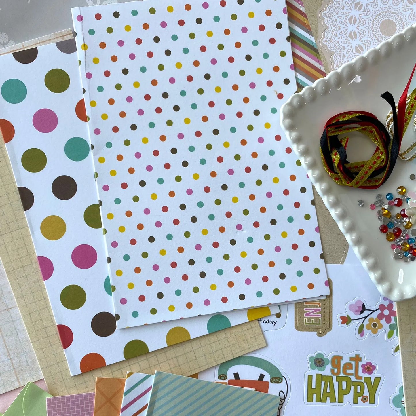 Set para armar tarjetas