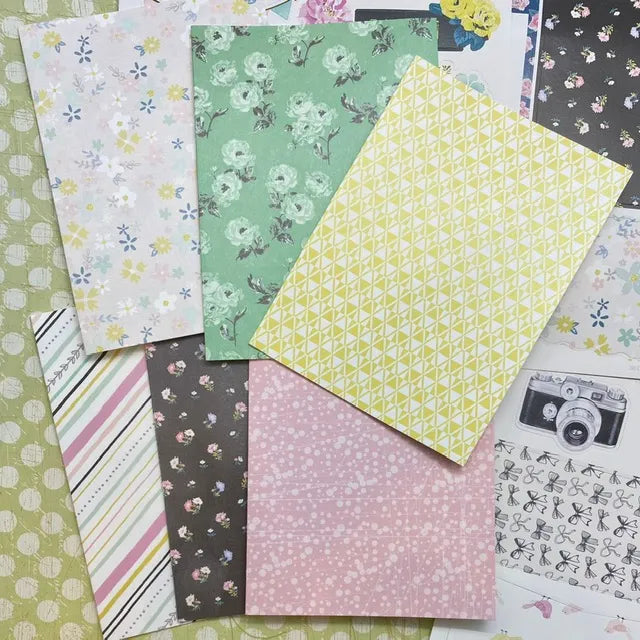 Set para hacer tarjetas líneas