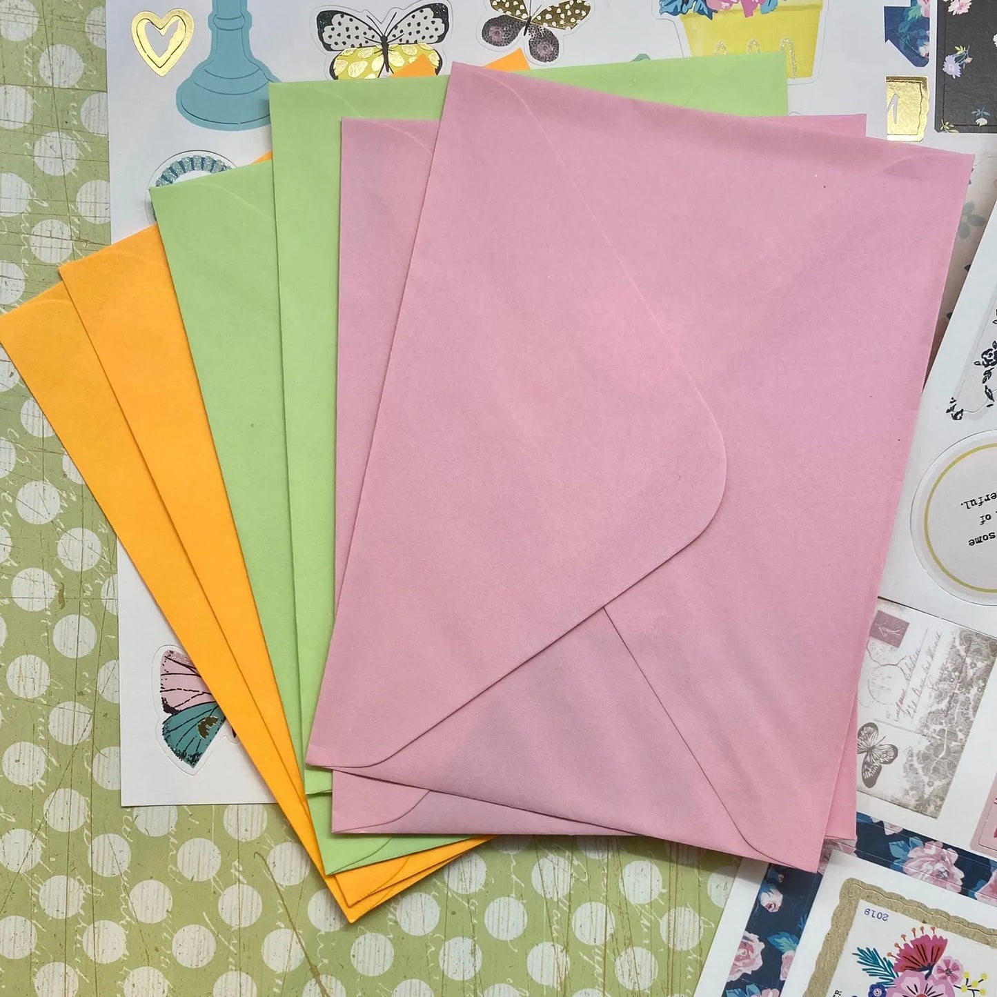 Set para hacer tarjetas líneas