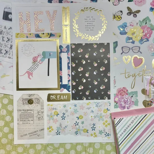 Set para hacer tarjetas líneas