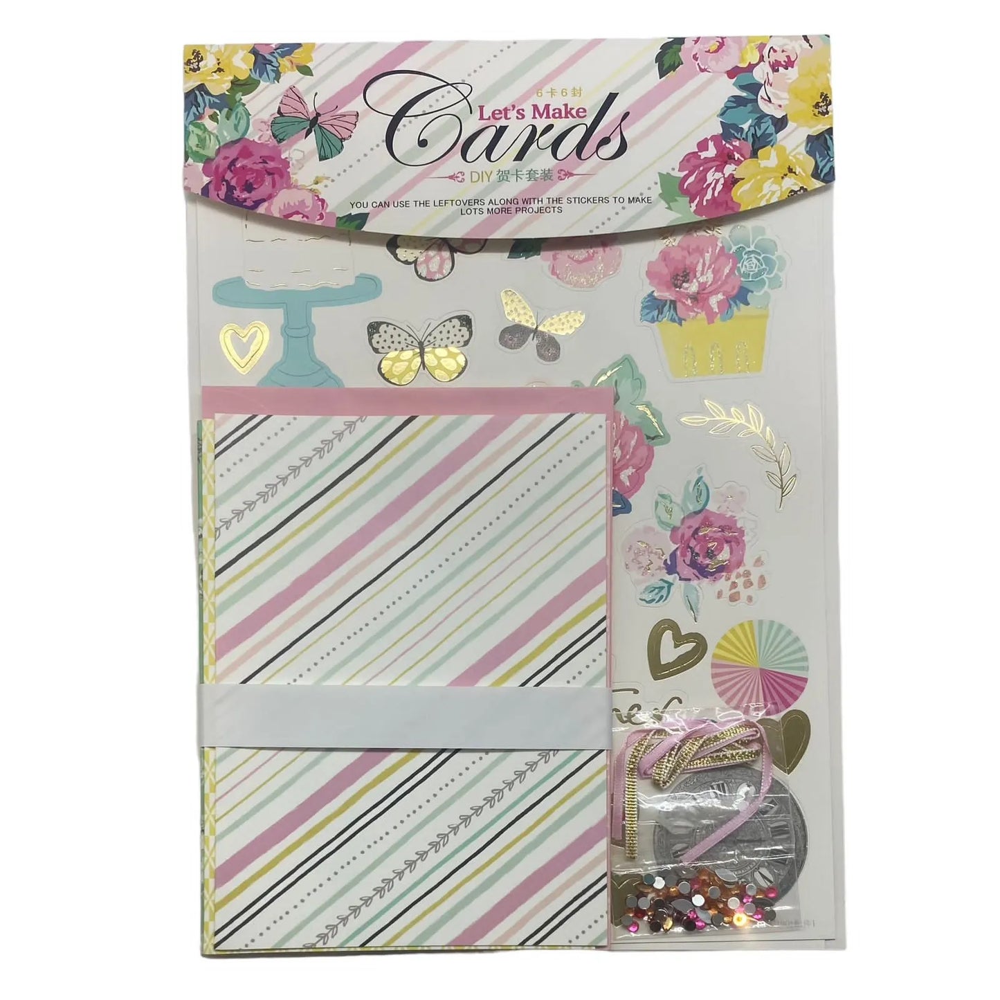 Set para hacer tarjetas líneas