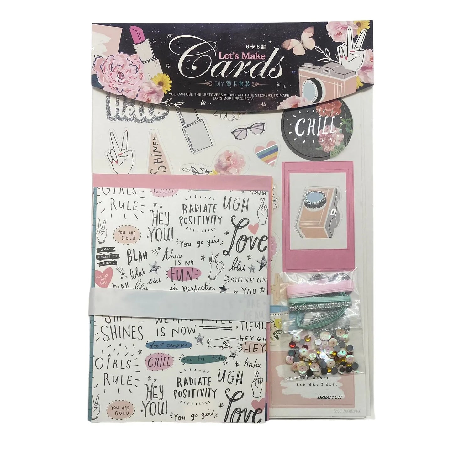Set para hacer tarjetas moda