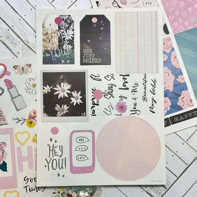 Set para hacer tarjetas moda