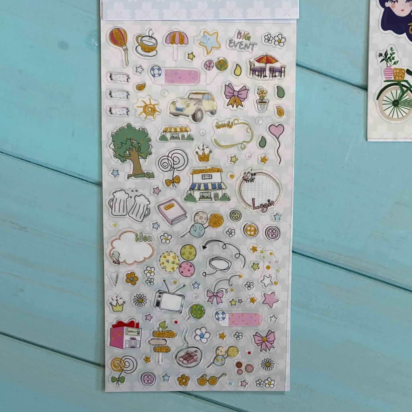 Sticker fashion árbol