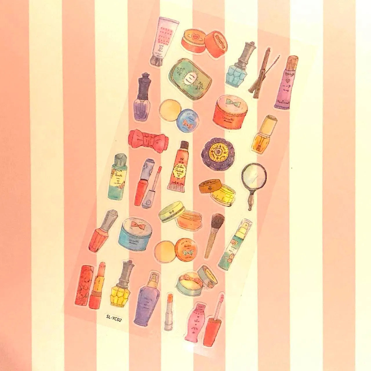 Stickers moda maquillaje
