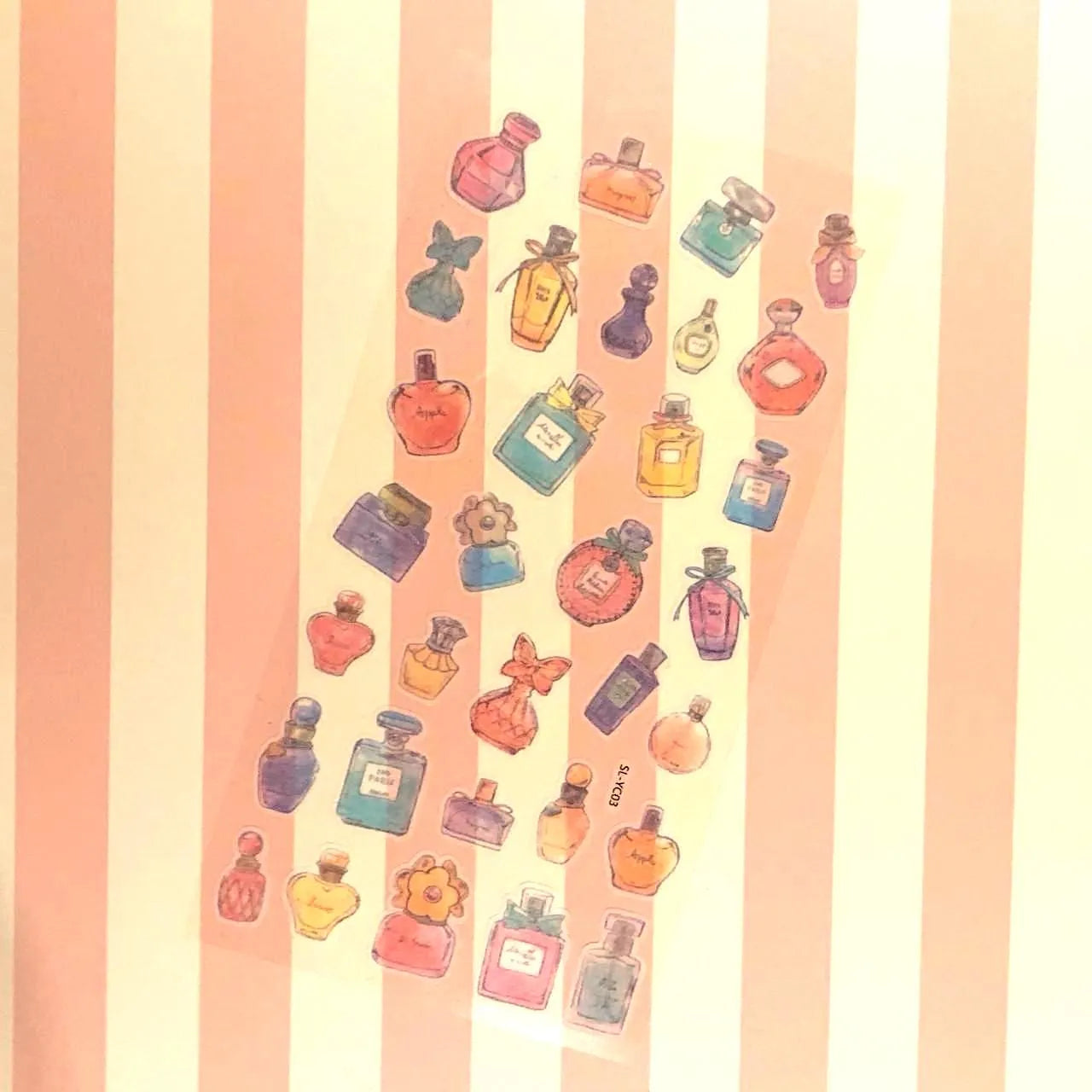 Stickers moda perfume