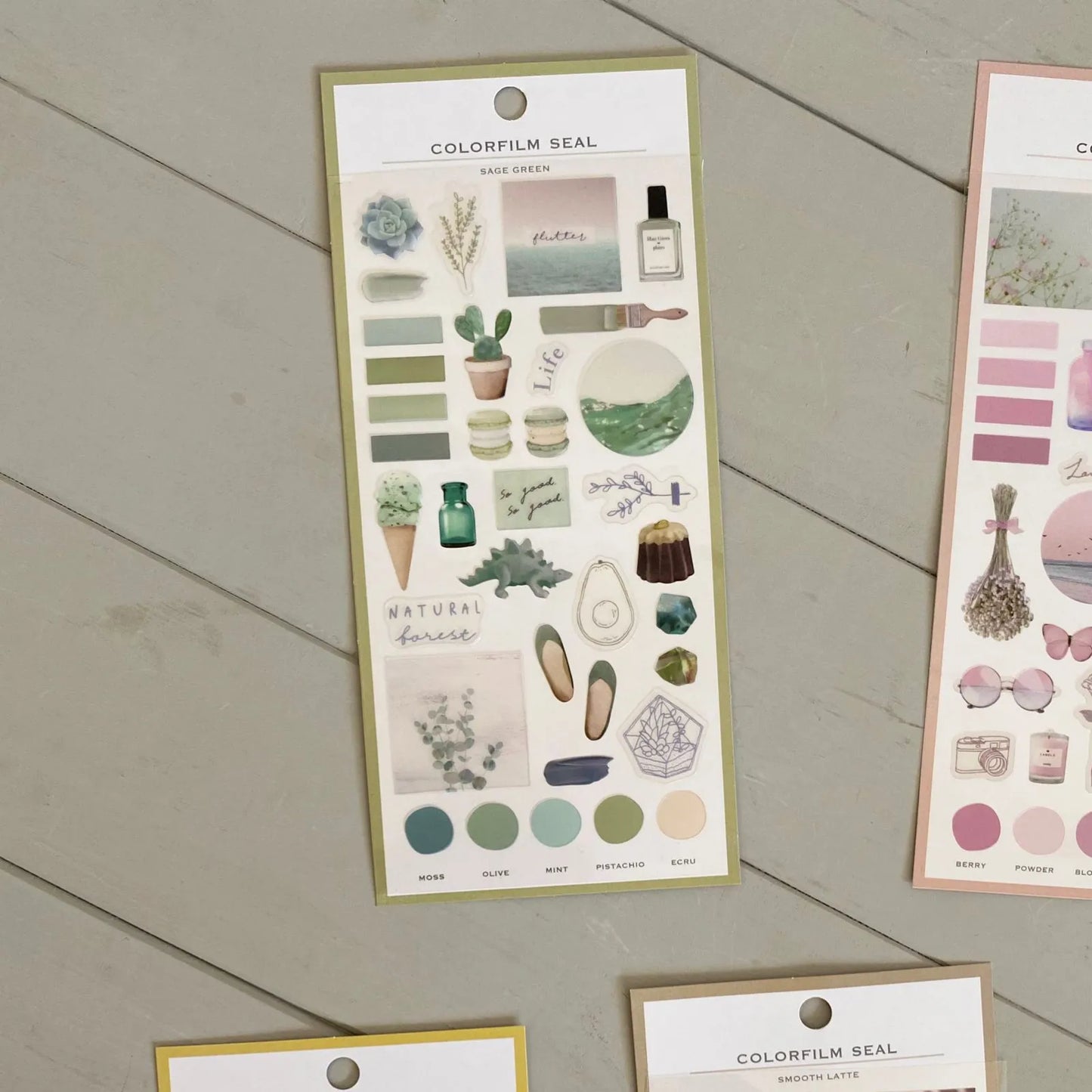 Sticker pantone verde