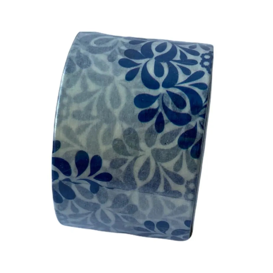 Washitape azul diseño 9