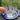 Bandeja diseño regadera Azul