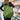 Bolsa de compra color verde