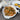 Bowl M pescado borde azul