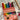 Caja 12 lápices colores damasco