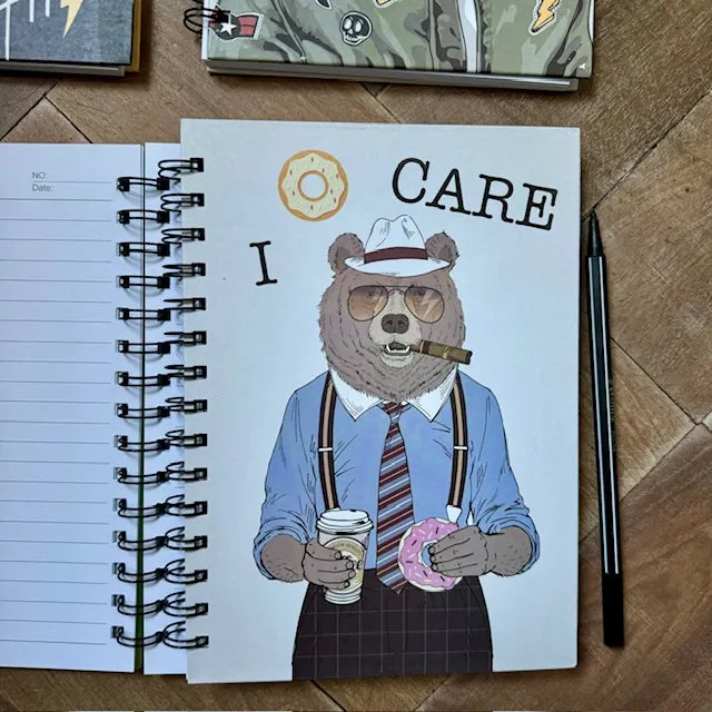 Cuaderno M espiral animales