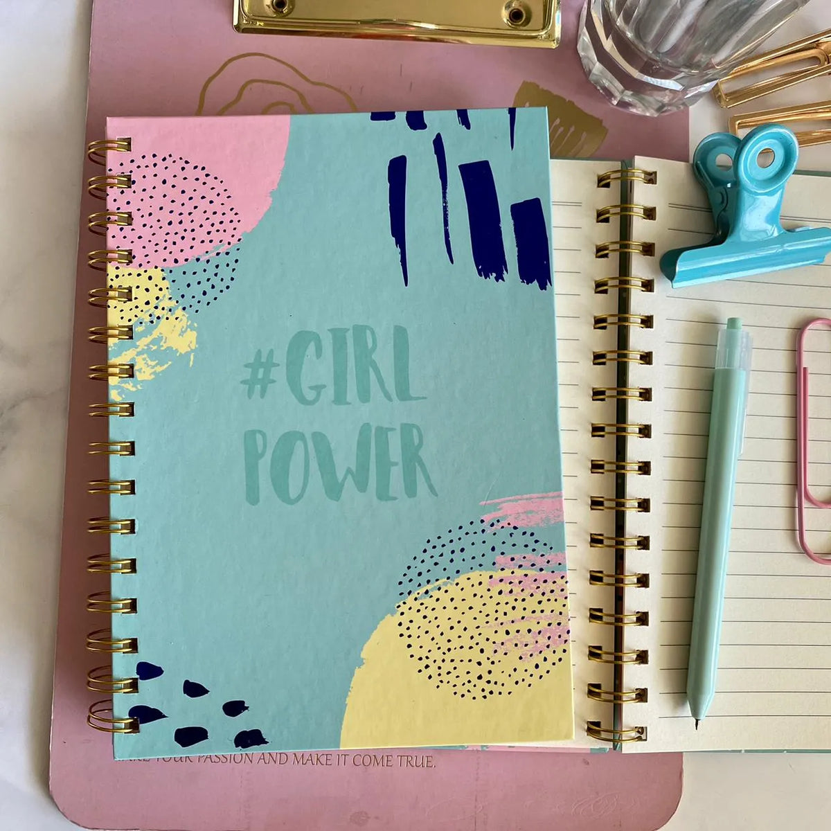 Cuaderno espiral M girl power