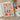 Cuaderno espiral colores letras rosado