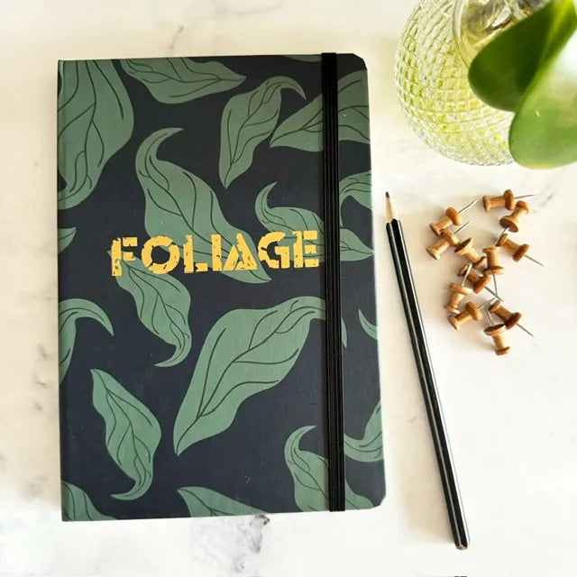Cuaderno tapa dura M follage