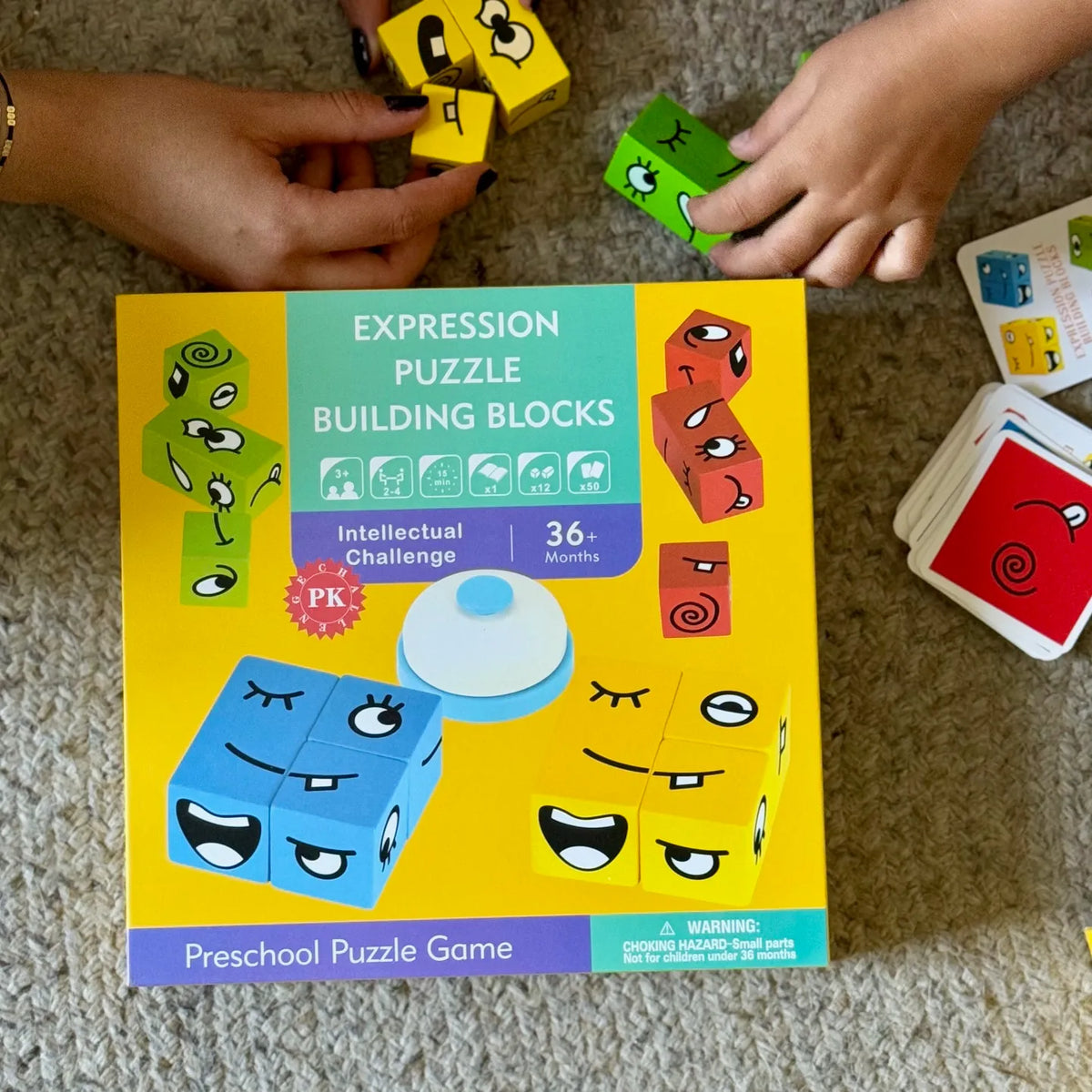 Juego cubos expresiones