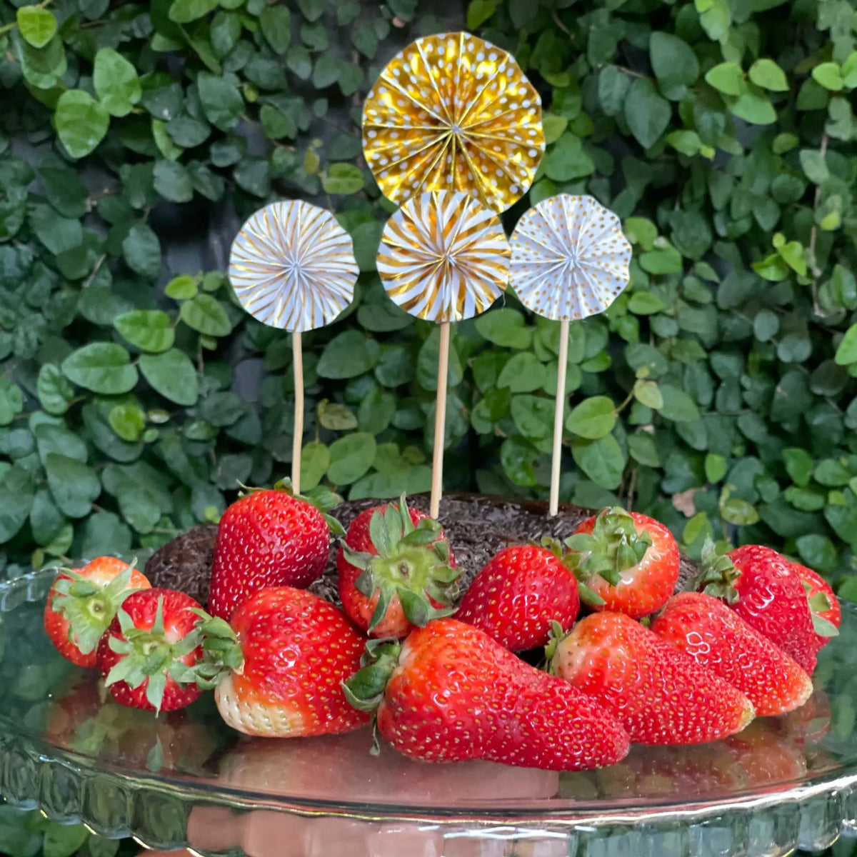 Decoración torta remolinos