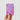 Espejo doble animal print manchas color rosadas
