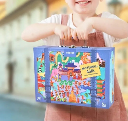 Maleta puzzle viaje