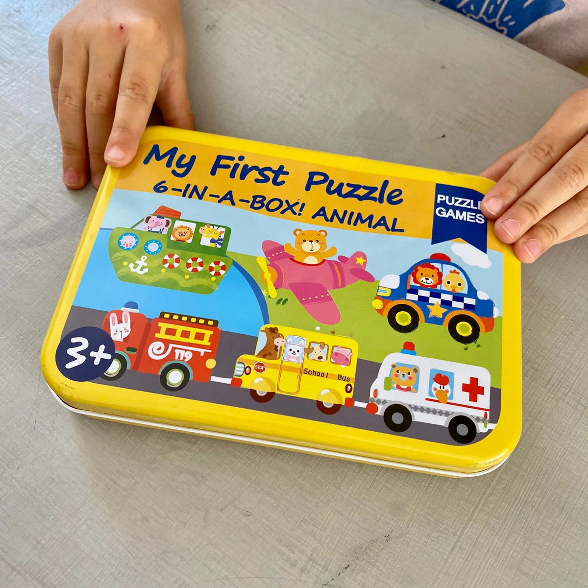 Caja 6 mini puzzles