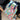 Mochila grande verde flores