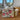 Necesair rectangular hule blanco flores