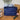 Neceser rectangular hule azul puntitos