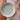 Plato hondo L celeste hoja