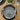 Plato plano L mandala negra