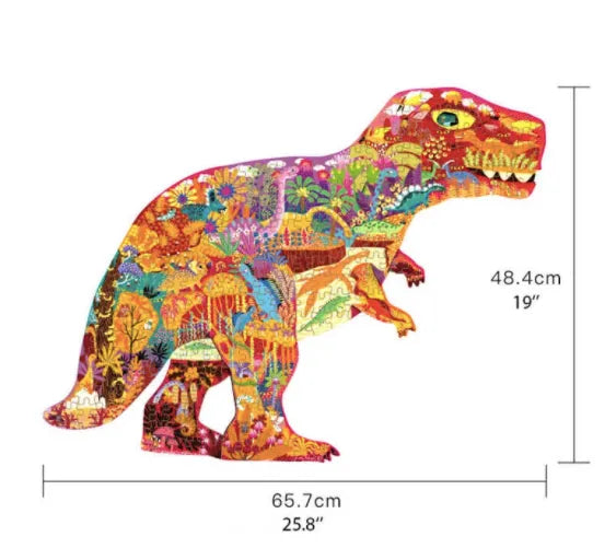 Puzzle grande de dinosaurio