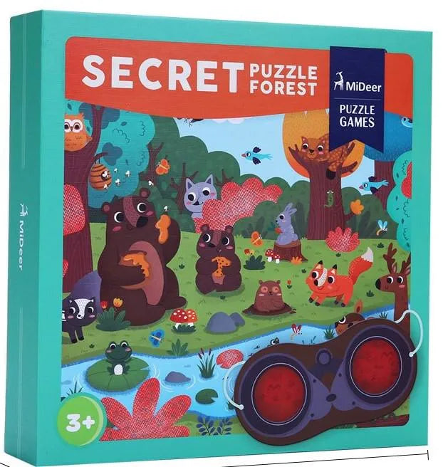 Puzzle secreto bosque