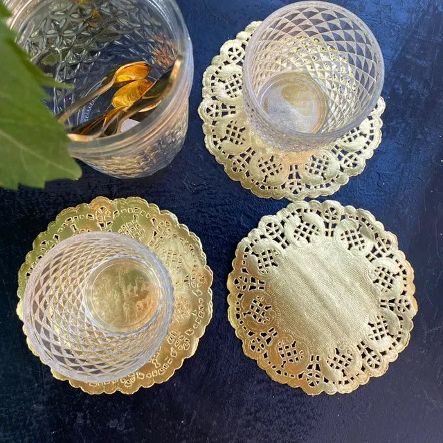 Set de blondas doradas S