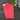 Set 5 bolsitas papel color rojas