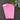 Set 5 bolsitas papel color rosadas