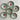 Set 6 bowls enlozados 18 cm Verde