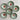 Set 6 bowls enlozados 18 cm Verde