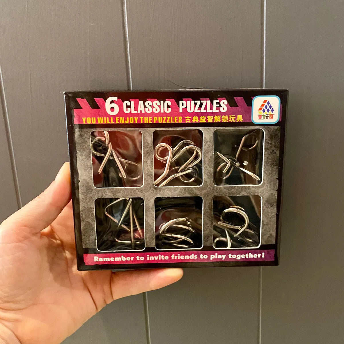 Caja 6 juegos ingenio