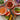 Set 6 platos hondos enlozados m rojos