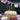 Set 6 velas brillantinas doradas
