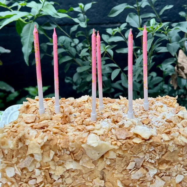 Set 6 velas degradé