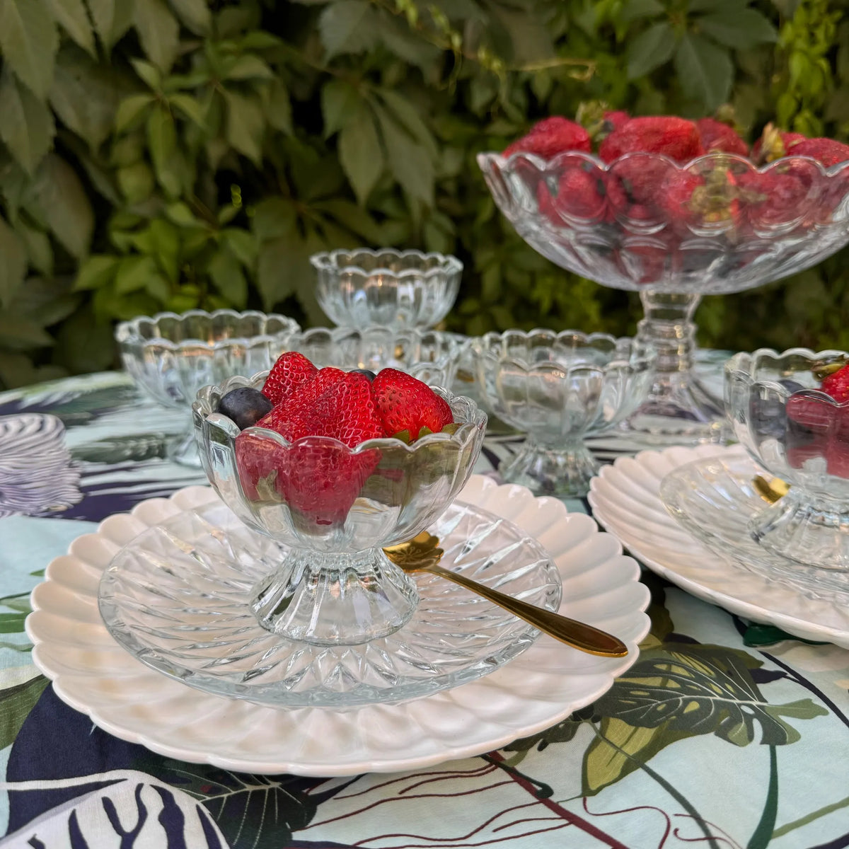 Set 6 copas postre S gajos