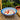 Set de 6 bowls enlozados 18 cm Azul